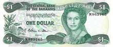 Bahamas P-43a 1 Dollar L 1974 (1984)