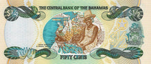 Bahamas / P-68a / 50 Cents / 2001