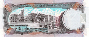 Barbados / P-69a / 20 Dollars / 01.05.2007