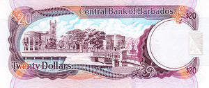 Barbados / P-69b / 20 Dollars / 01.05.2007