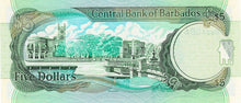 Barbados / P-55 / 5 Dollars / ND (1999)