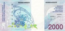 Belgium / P-151a / 2'000 Francs / ND (1994-2001)