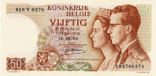 Belgium P-139 50 Francs 16.05.1966