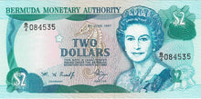 Bermuda P-40Ab 2 Dollars 06.06.1997