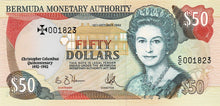 Bermuda P-40 50 Dollars 12.10.1992