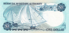 Bermuda / P-28b / 1 Dollar / 02.01.1982