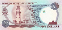 Bermuda / P-41d / 5 Dollars / 10.06.1997