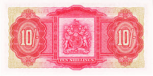 Bermuda / P-19b / 10 Shillings  / 01.05.1957