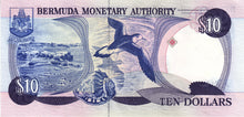 Bermuda / P-36 / 10 Dollars / 20.02.1989