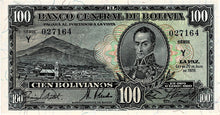 Bolivia P-133 100 Bolivianos L 1928