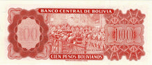 Bolivia / P-164A / 100 Pesos Bolivianos / L 1962