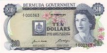 Bermuda / P-25a / 10 Dollars / 06.02.1970