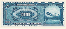 Brazil / P-189c / 10 Cruzeiros Novos on 10'000 Cruzeiros / ND (1966-67)