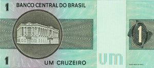 Brazil / P-191a / 1 Cruzeiro / ND (1970-72)