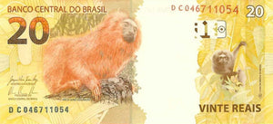 Brazil / P-255b / 20 Reais / 2010