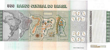 Brazil / P-196Ac / 500 Cruzeiros / 1972 (1980) / Commemorative