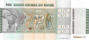 Brazil / P-196Ac / 500 Cruzeiros / 1972 (1980) / Commemorative