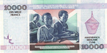 Burundi / P-49a / 10'000 Francs / 01.07.2009