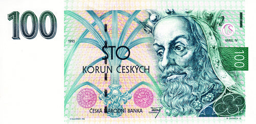 Czech Republic / P-05a / 100 Korun / 1993