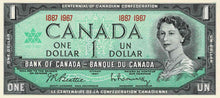 Canada P-84a 1 Dollar 1967