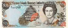 Cayman Islands P-24 25 Dollars 1998