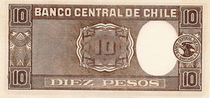 Chile / P-111 / 10 Pesos = 1 Condor / ND (1947-58)