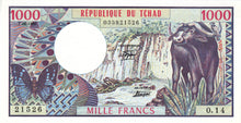 Chad / P-7 / 1000 Francs / 01.06.1980
