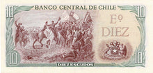 Chile / P-142Aa / 10 Escudos / ND (1970)