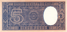 Chile / P-091c / 5 Pesos / 03.07.1935