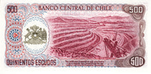 Chile / P-145 / 500 Escudos / 1971 / COMMEMORATIVE