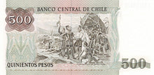 Chile / P-153b / 500 Pesos / 1990