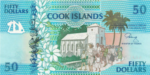 Cook Islands / P-10a / 50 Dollars / ND (1992)