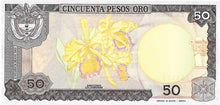 Colombia / P-425a / 50 Pesos Oro / 12.10.1984
