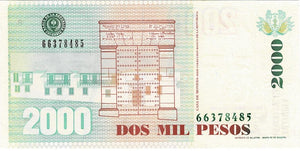 Colombia / P-445d / 2'000 Pesos / 07.08.1998