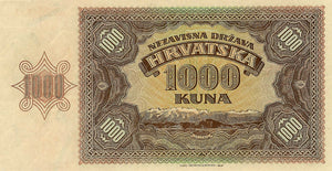 Croatia / P-04a / 1000 Kuna / 26.5.1941