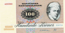 Denmark P-51q 100 Kroner (19)87