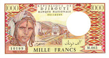 Djibouti / P-37d / 1000 Francs / ND (1991)