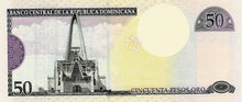 Dominican Republic / P-161a / 50 Pesos Oro /  2000
