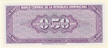 Dominican Republic / P-089a / 50 Centavos Oro / ND (1961)
