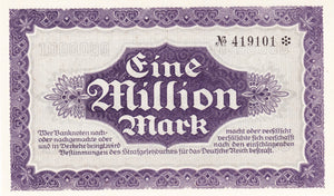 Germany / P-S962 / 1'000'000 Mark / 18.08.1923