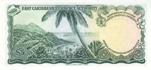 East Caribbean States / P-14h / 5 Dollars / ND (1965)