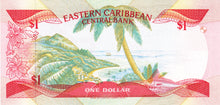 East Caribbean States / P-17a / 1 Dollar / ND (1985-88)
