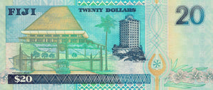 Fiji / P-107a / 20 Dollars  / ND (2002)