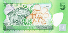 Fiji / P-115 / 5 Dollars / ND (2013) / POLYMER-PLASTIC