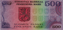 Finland / P-110a / 500 Markkaa / 1975