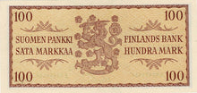 Finland / P-097a / 100 Markkaa / 1957