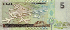 Fiji / P-105b / 5 Dollars  / ND (2002)