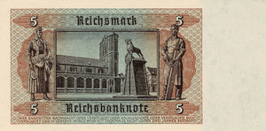 Germany / P-186a / 5 Reichsmark / 01.08.1942