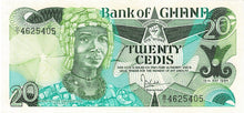 Ghana P-24a 20 Cedis 15.05.1984