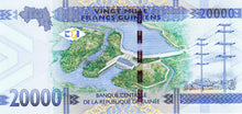 Guinea / P-50 / 20'000 Francs / 2015